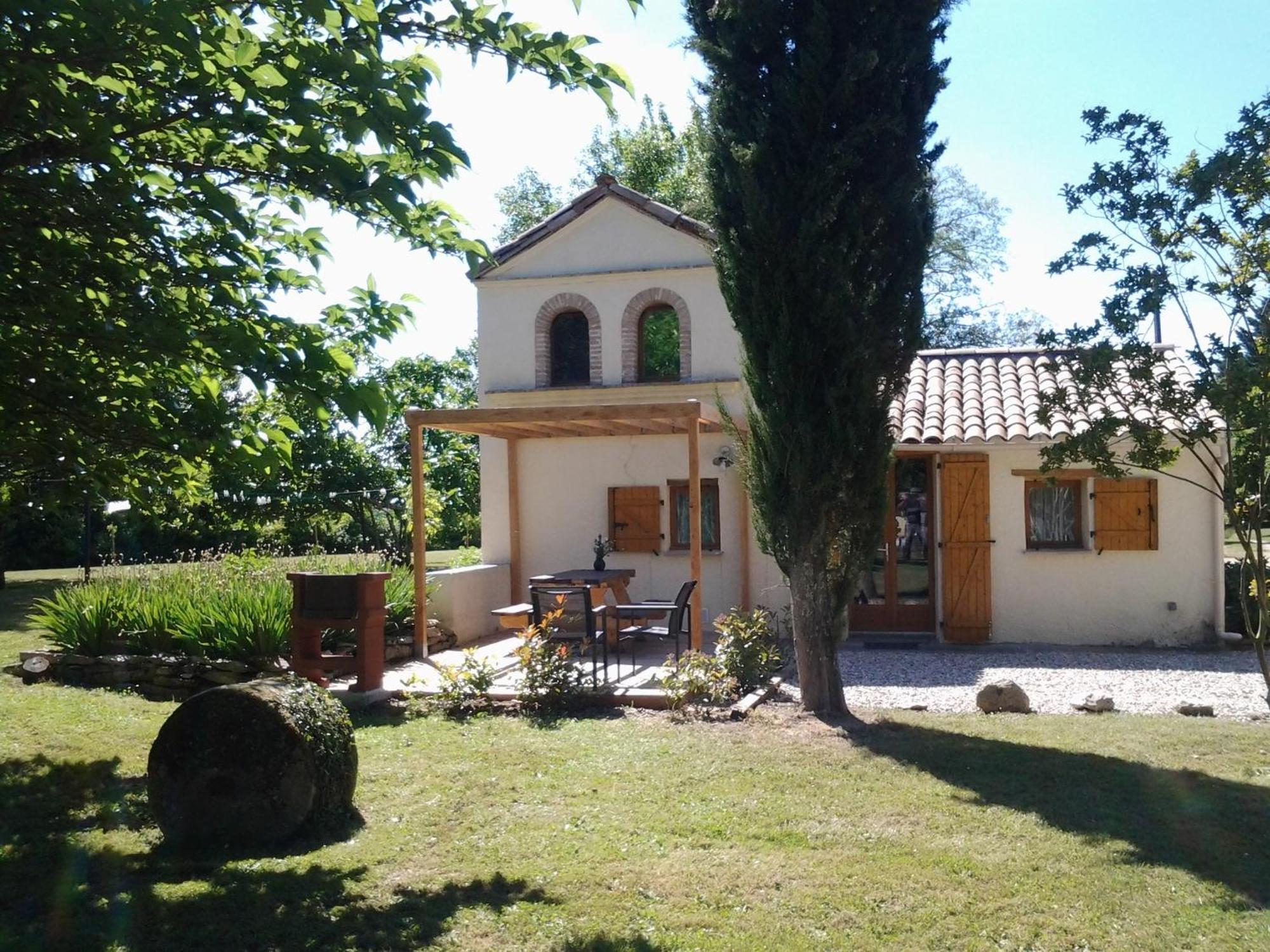 La Forestiere Pigeonnier Monclar-de-Quercy Buitenkant foto